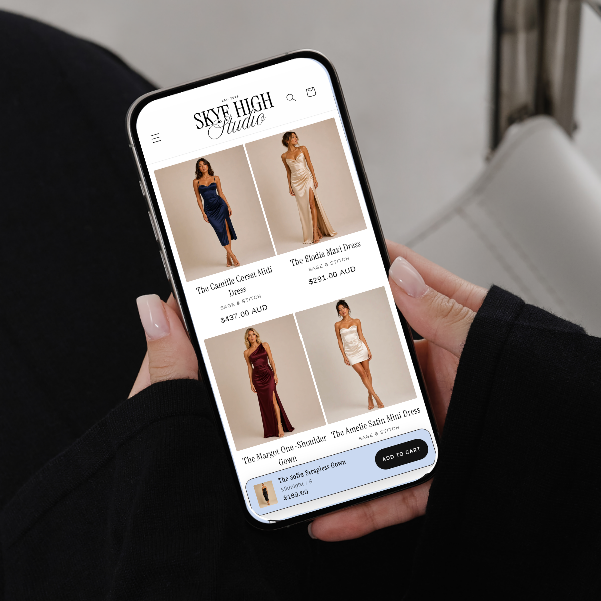 Sticky Add-to-Cart Button