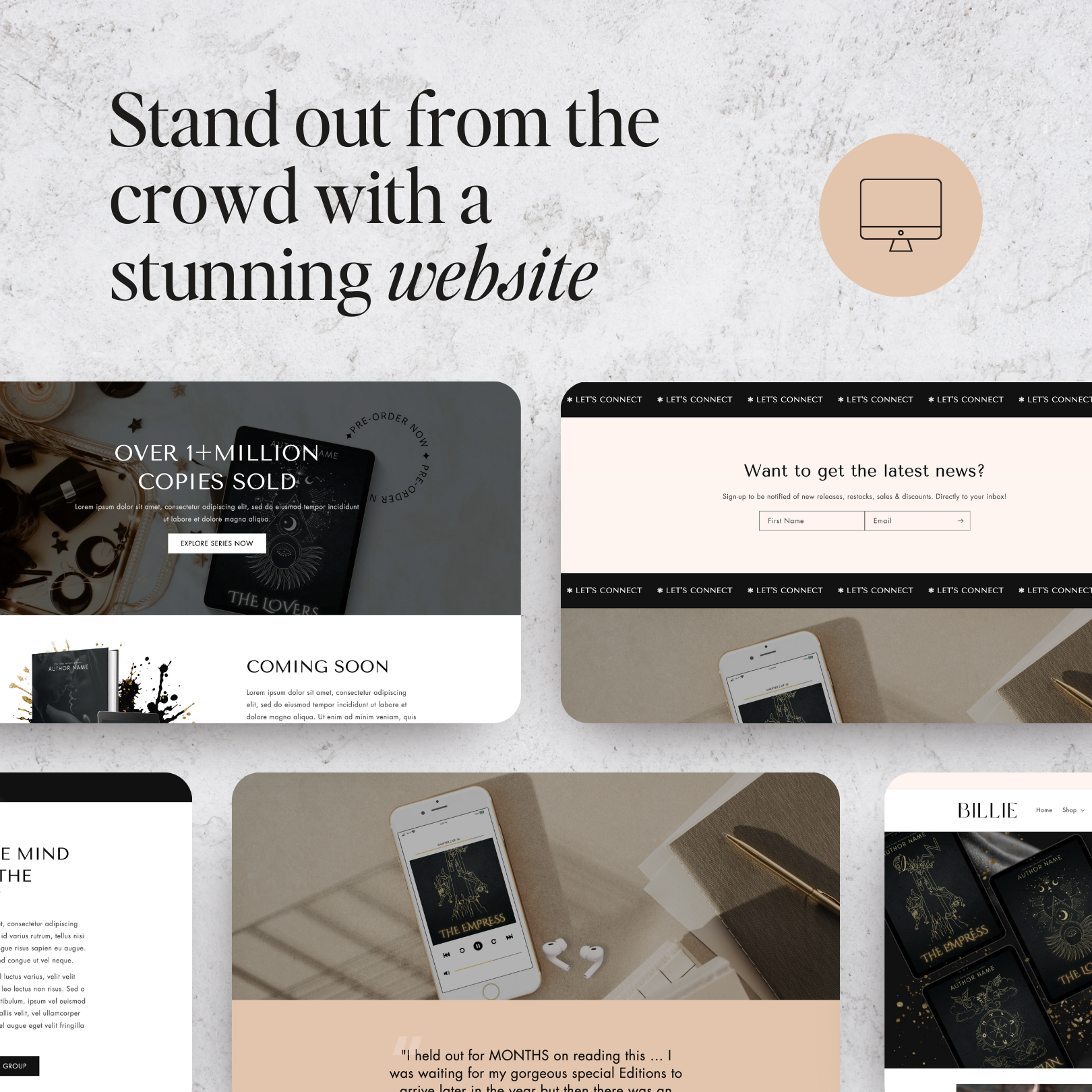 Billie - One Day Website