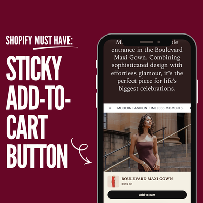 Sticky Add-to-Cart Button