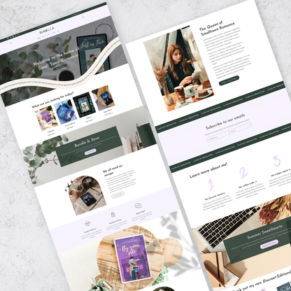 Discover Isabella – a modern and captivating Shopify template designed for authors who seek to boost their online presence with an energetic and visually appealing design.