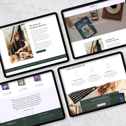 Discover Isabella – a modern and captivating Shopify template designed for authors who seek to boost their online presence with an energetic and visually appealing design.
