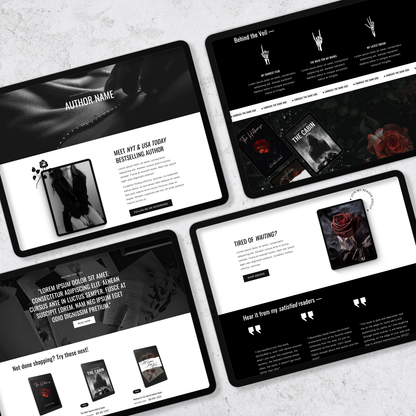 Say hello to Luxe – a luxurious, stylish, and contemporary Shopify template created for authors who aim to elevate their online presence with a sophisticated and timeless design.